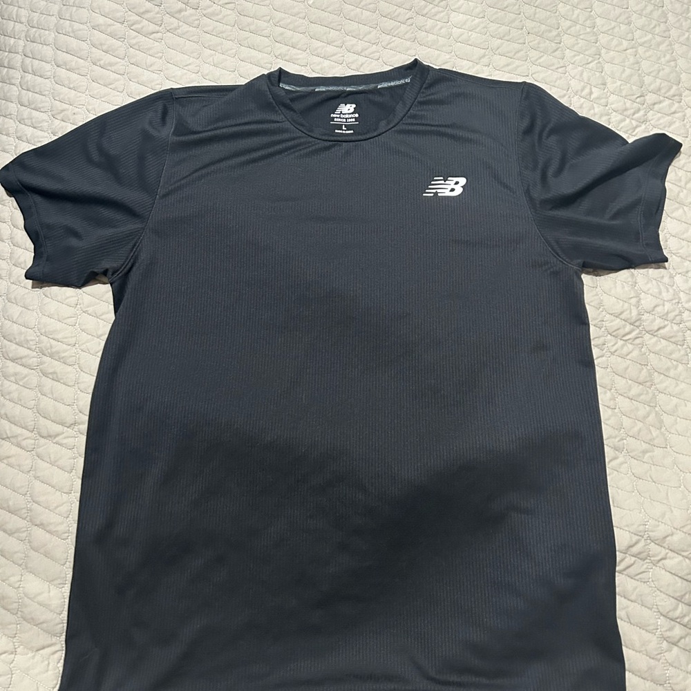 New Balance Men's Black Performance Shirt
